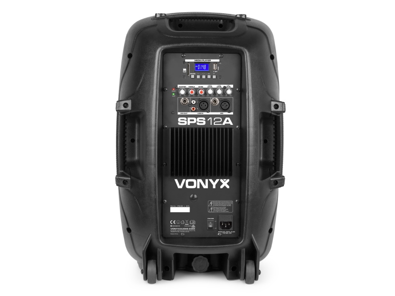 Vonyx SPS12A --  Kit de altavoz 12â activo con Mp3 y trÃ­pode